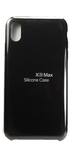 Чехол розовый для Apple iPhone Xs Max Черный