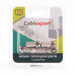 F Коннектор Cablexpert SPL6-02, для кабеля RG6, 1шт, с уплотнительным кольцом
