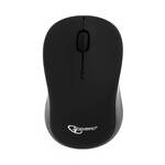 Мышь беспроводная Gembird MUSW-218, черный, soft touch, 2 кнопки, 1200DPI, 2.4ГГц