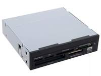 Картридер 3.5" Black Ginzzu OEM (GR-126B)