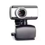 Веб-камера HD 480P черно-серая (HD с микрофоном, USB)