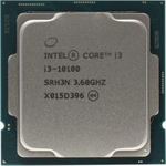 Процессор Intel Core i3-10100 3.6 ГГц LGA 1200 OEM
