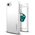 Клип-кейс Spigen для iPhone 7 Thin Fit, серебристый (042CS20733)