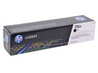 Картридж лазерный HP (CE310A) №126A Color LaserJet Pro  черный (1300 страниц)