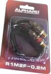 Кабель ALPHARD RCA R2M1F 0.2m