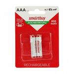 Аккумулятор NiMh Smartbuy AAA/2BL 800 mAh (24/240) (SBBR-3A02BL800)