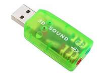 Внешняя звуковая карта USB 3D Sound