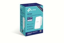 Усилитель беспроводного сигнала Tp-link RE-300 AC1200 2,4 ГГц (300 Мбит/с) и 5 ГГц (867 Мбит/с)