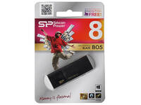 Флеш-карта 8GB USB Drive USB 3.0 Silicon Power Blaze B05 Black 