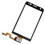 Тачскрин (Сенсор дисплея) Nokia C6-01+стекло в рамке (черный)