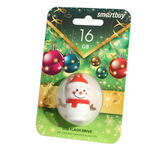 Флеш-карта USB накопитель Smartbuy 16GB NY series Снеговик Snow Paul (SB16GBSnowP)