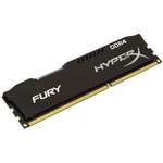 Оперативная память DDR-4 4GB Kingston DRAM  2666MHz  CL15 DIMM HyperX FURY Black HX426C15FB/4