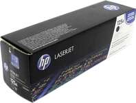 Картридж лазерный HP Color LJ 125А (CB540A) черный