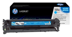 Картридж лазерный HP Color LJ 125А (CB541A) голубой