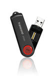 Флеш-карта 8Gb Transcend JetFlash 220 USB black (идентификация отпечатка пальца)