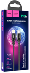 Кабель для Apple Type-C - Lightning Hoco X14 Double speed PD, 1 м, черный