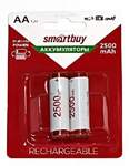 Аккумулятор NiMh Smartbuy AA/2BL 2500 mAh (24/240) (SBBR-2A02BL2500)