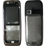 Корпус для телефона Nokia E51 черный/серебристый