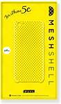 Клипкейс IRUAL Mesh Shell для iPhone 5С, желтый (IRMSC200-MYL)