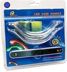 Комплект из двух синих светящихся ручек для корпуса