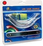 Комплект из двух красных светящихся ручек для корпуса