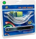 Комплект из двух зелёных светящихся ручек для корпуса