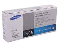 Картридж лазерный Samsung для CLP-360/365/365W голубой (1000 страниц) [CLT-C406S]