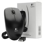 Мышь Logitech B100 Optical 1000dpi black USB [910-003357]