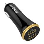 АЗУ Smartbuy TURBO 1x2.1A,1x1 А, черное, 2 USB (SBP-2020)