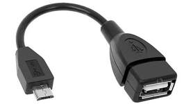 Кабель переходник OTG на micro USB