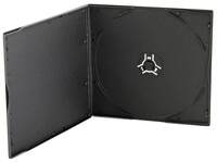 Коробка для DVD Hama Slim (1 диск) черная  