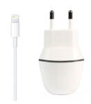 СЗУ Smartbuy NOVA MKIII, 2.1А, 1USB + кабель 8pin для 5/5S/5C/6/6S/SE, белое (SBP-1005-8)