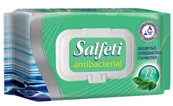 Влажные салфетки Salfeti антибактериальные