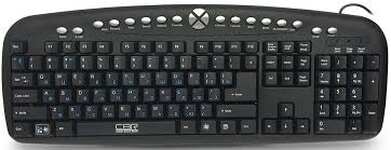 Клавиатура CBR KB 340GМ,104 + 13 дополнительных клавиш