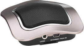 Акустическая система Genius SP-i400 metallic (2x1W, встроенный MP3 плеер SD card, USB, Li-ion)