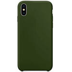 Чехол хаки для Apple iPhone X/XS