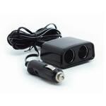 Разветвитель AVIS AVS JL 402A/CS201 с кабелем на 2 прикуривателя