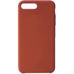 Задняя накладка для iPhone 7/8 (4.7") (кожа, красная)