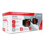 Акустич.система 2.0 Gembird SPK-405, пассив. излучатели, черный, 5 Вт, рег. громкости USB-питание