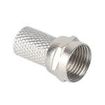 Штекер F (гайка) на RG-6