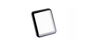 Защитное стекло дисплея Apple Watch 44 mm с черной рамкой