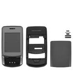 Корпус для телефона Samsung 5702 серый/черный
