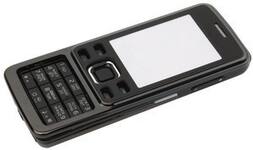 Корпус для телефона Nokia 6300 черный/розовый/золотой